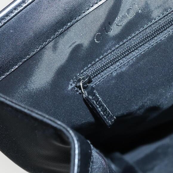 GUCCI Jackie Shoulder Bag Nylon Leather Black Silver 002 002 - Picture 15 of 16